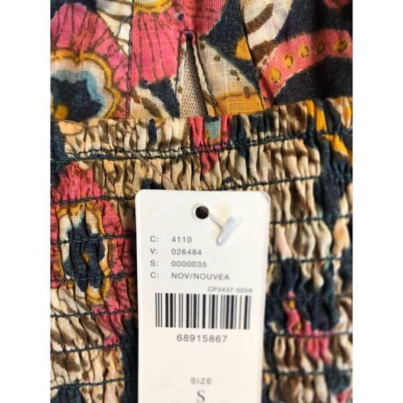 Brand New Anthropologie Pilcro Printed Surf Bra Cotton Top Size Small - Picture 8 of 13